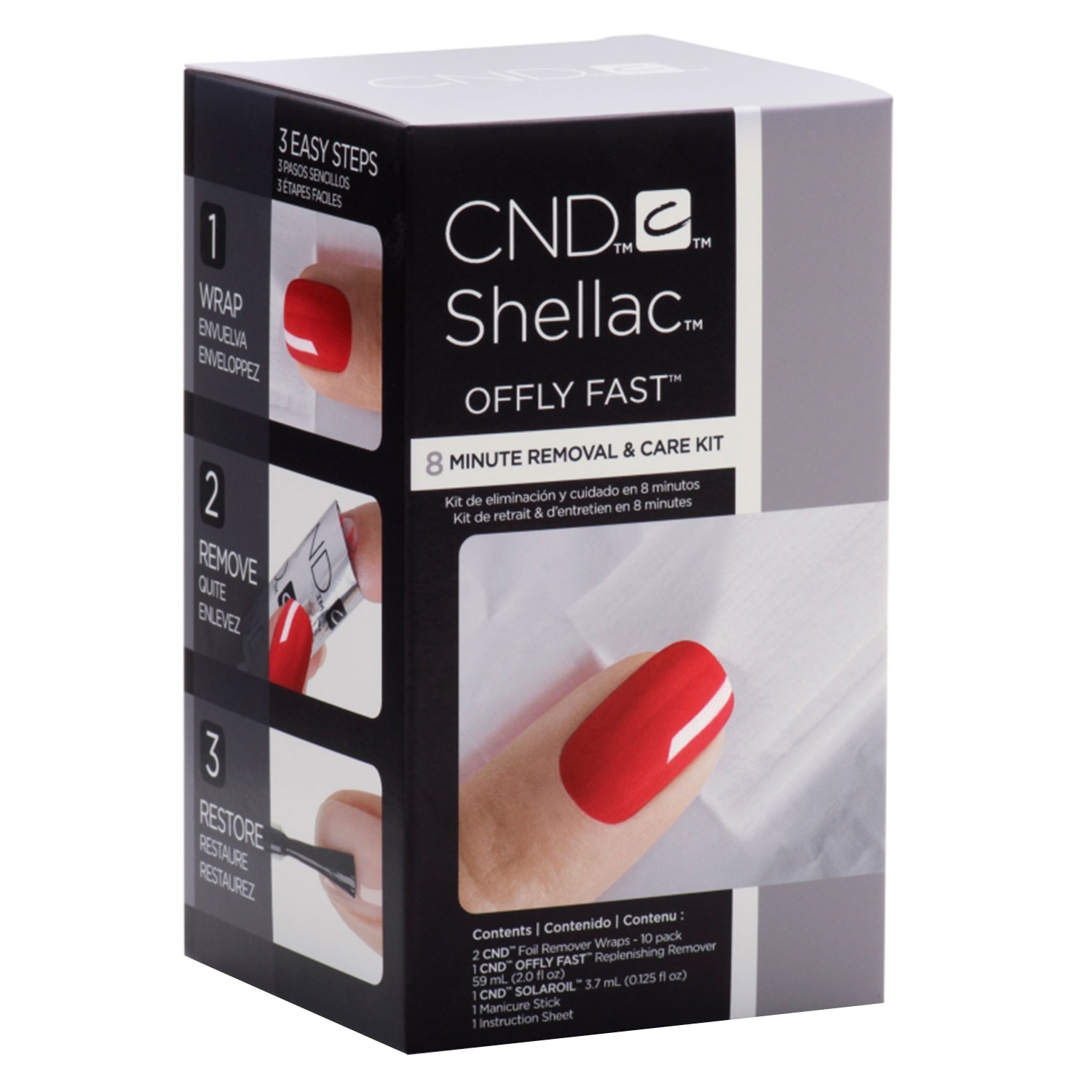 Produktbild von Shellac - Offly Fast 8 Minute Removal & Care Kit