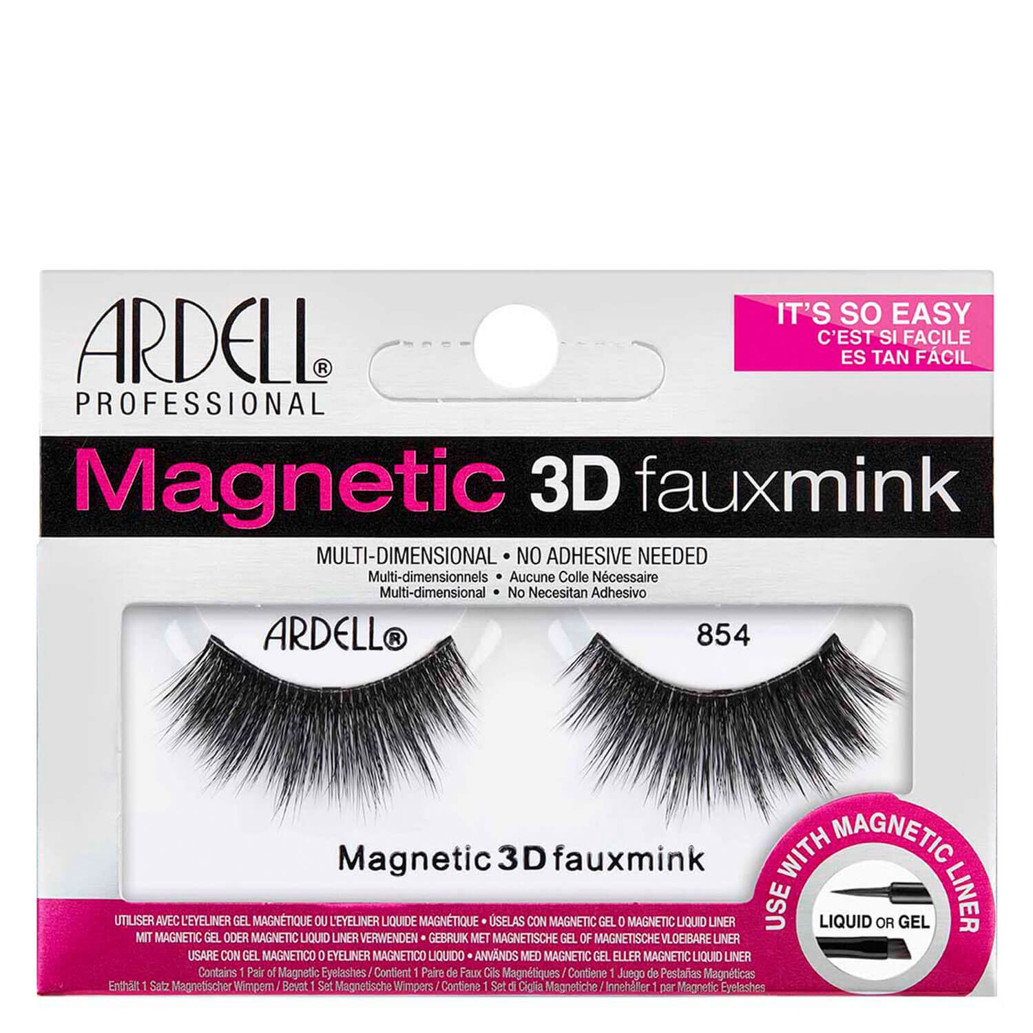 Product image from Ardell Magnetic - Lashes 3D Faux Mink 854