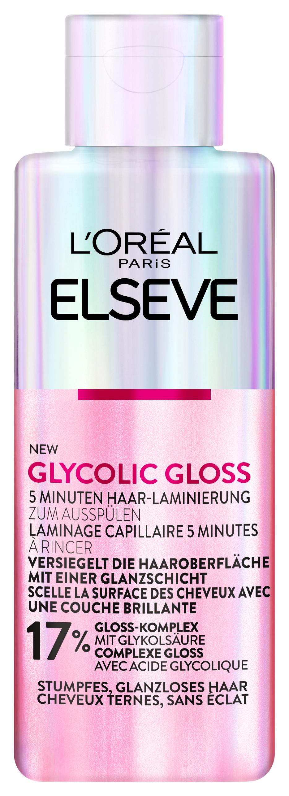 LOréal Elseve Haircare - Glycolic Gloss 5 Minuten Haar-Laminierung