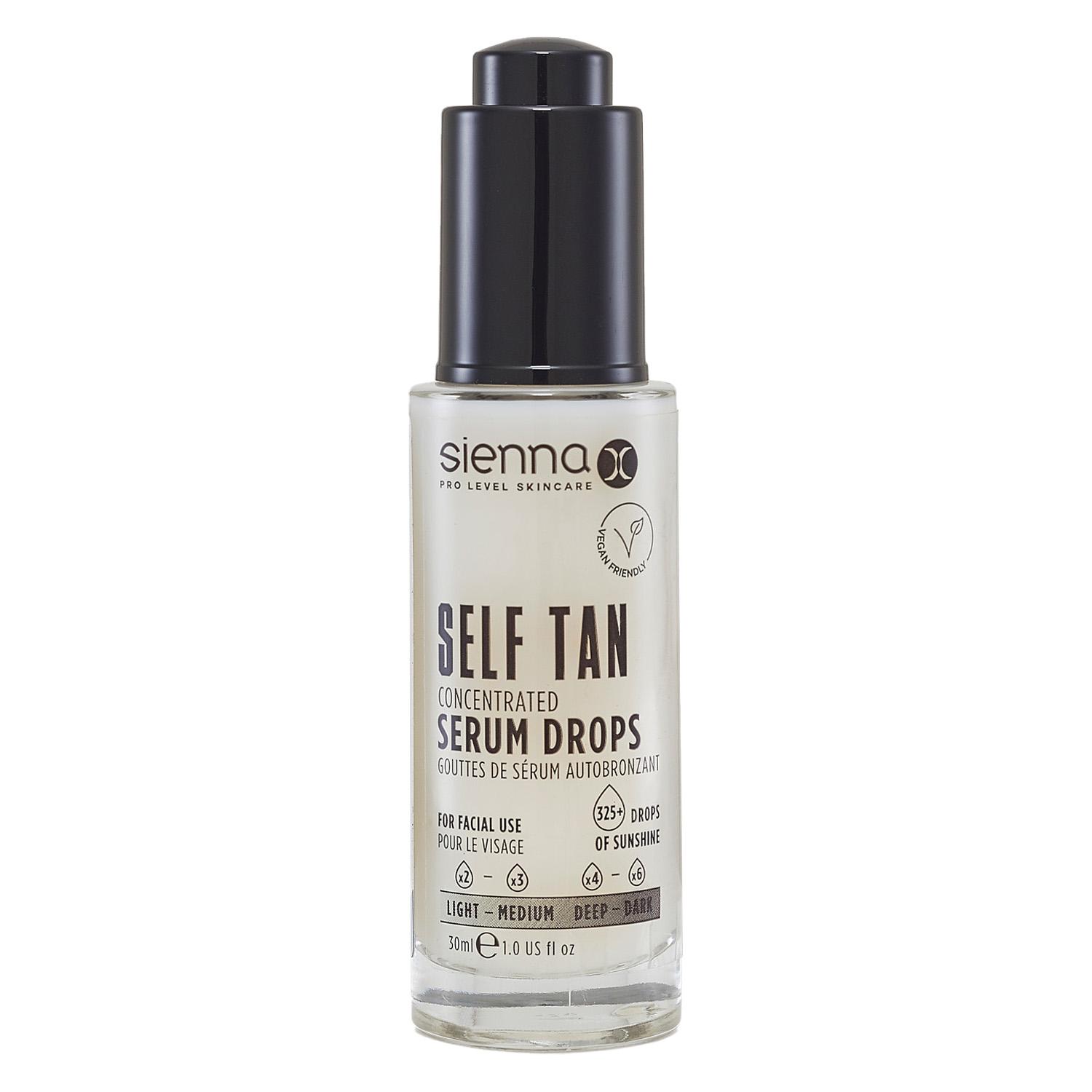 sienna x - Self Tan Concentrated Serum Drops