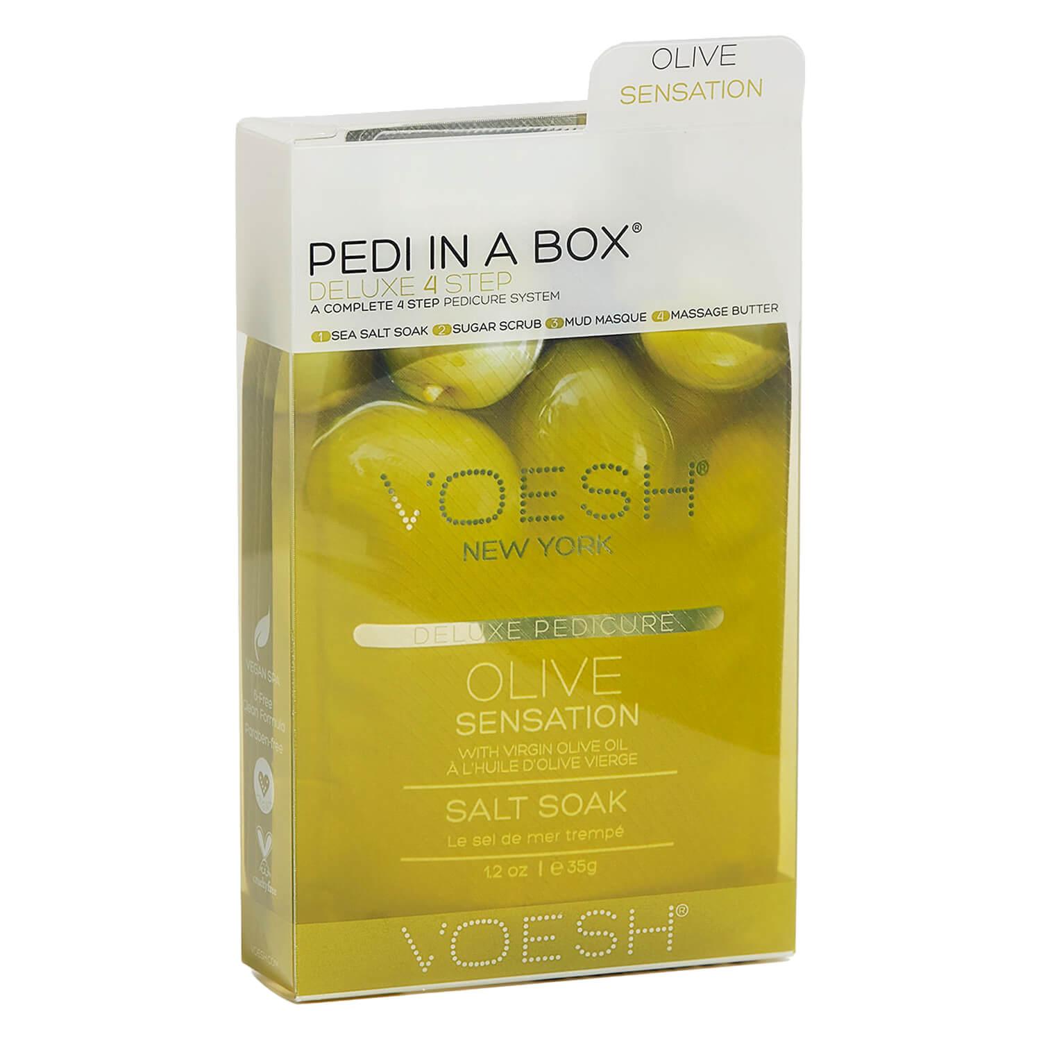 VOESH New York - Pedi In A Box 4 Step Olive Sensation