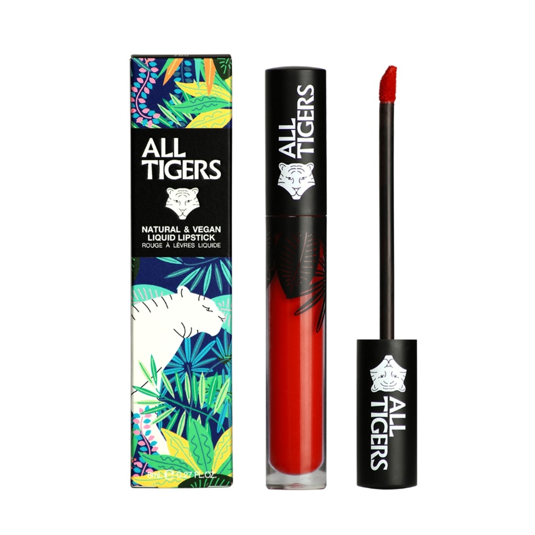 Produktbild von All Tigers Lips - Liquid Lipstick matt vegan und natürlich Rot