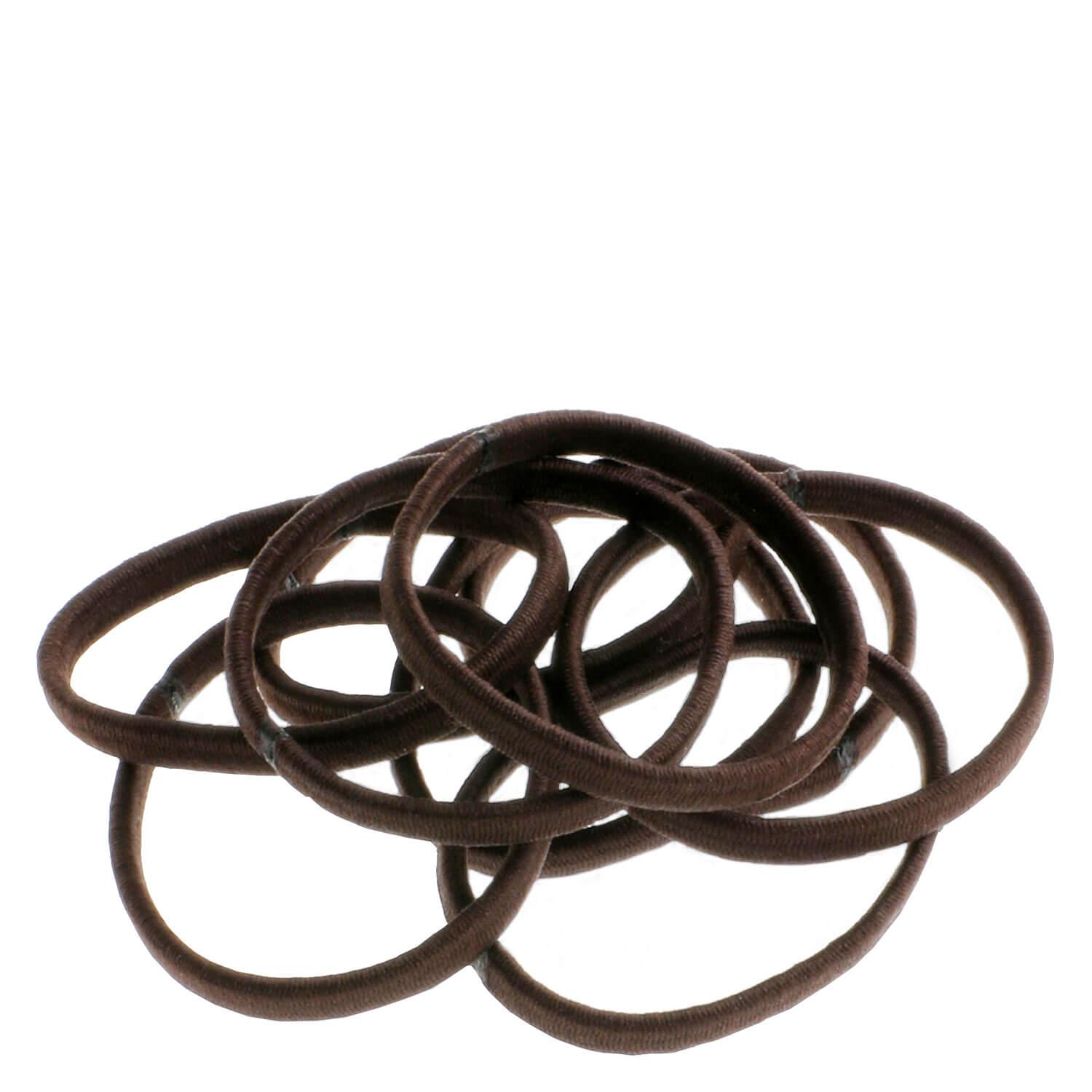 DailyGO - Hair elastic without metal closure thick brown