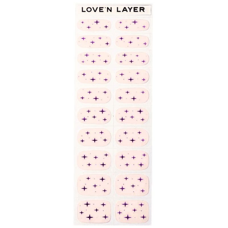 LoveNLayer - Starburst Dahlia Purple