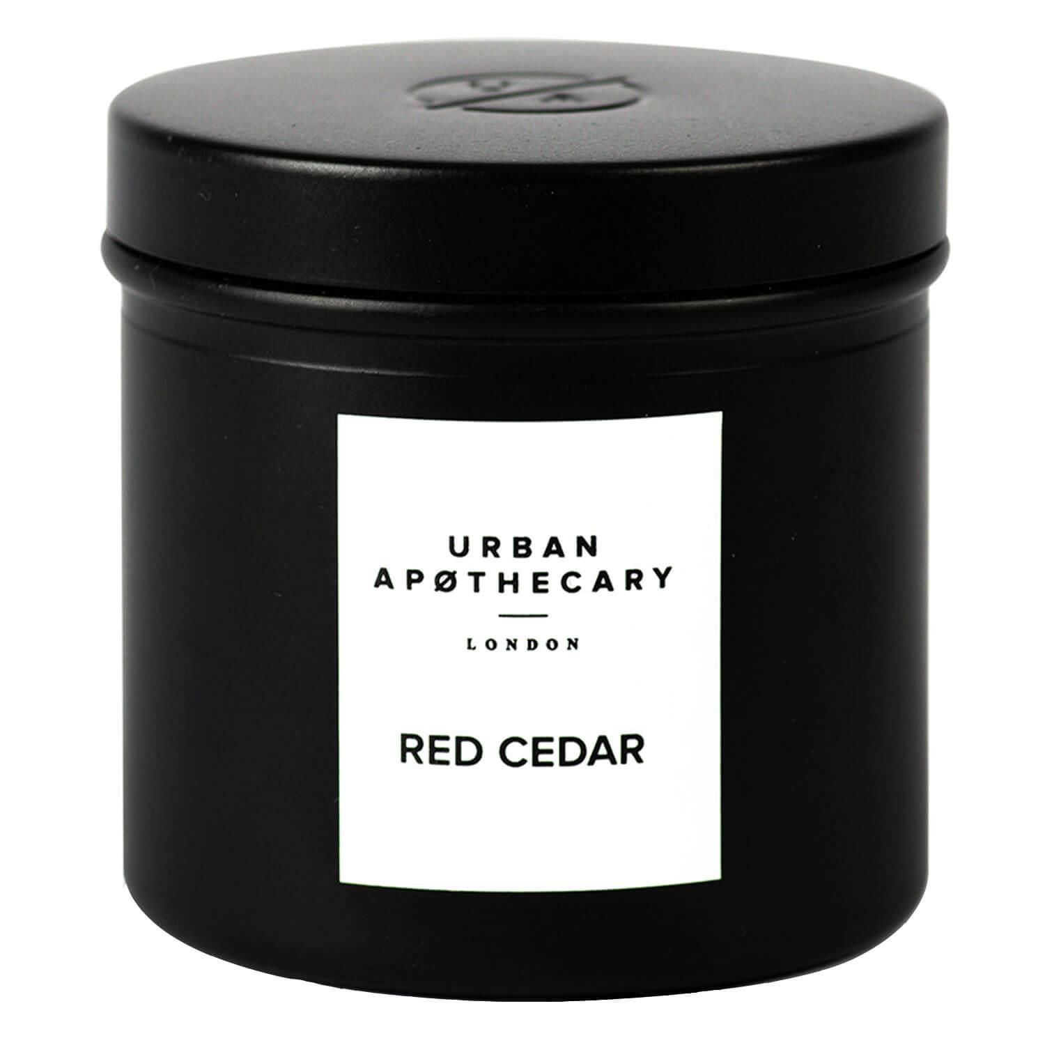 Urban Apothecary - Luxury Iron Travel Candle Red Cedar