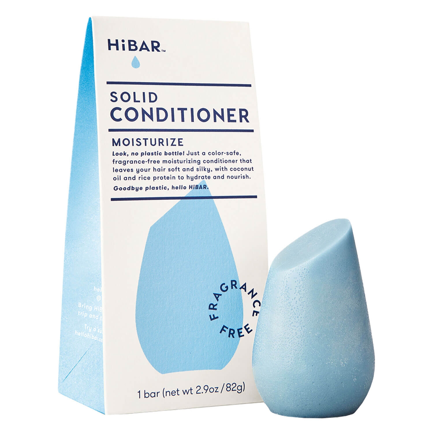 Produktbild von HiBAR - MOISTURIZE Fester Feuchtigkeits-Conditioner Parfümfrei