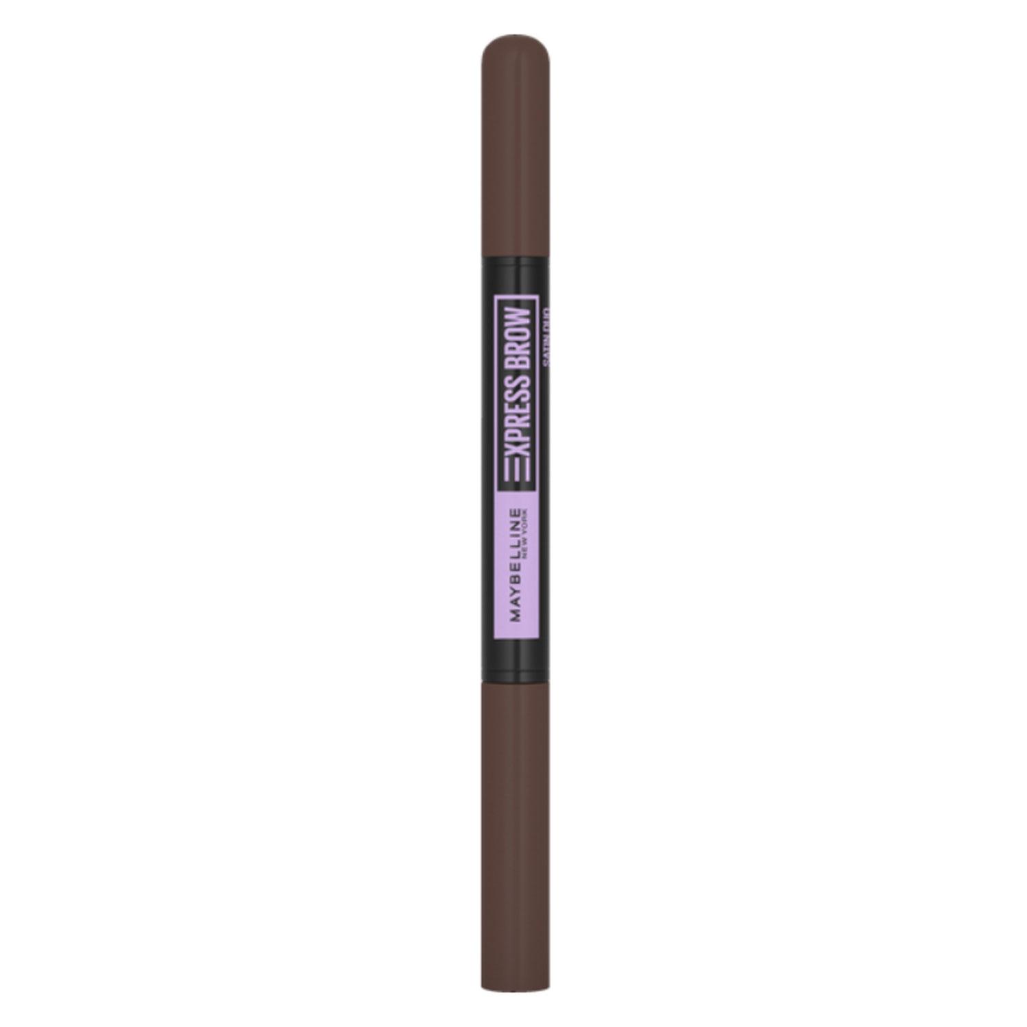 Maybelline NY Brows - Express Brow Satin Duo Eyebrow Pencil and Powder No. 04 Dark Brown