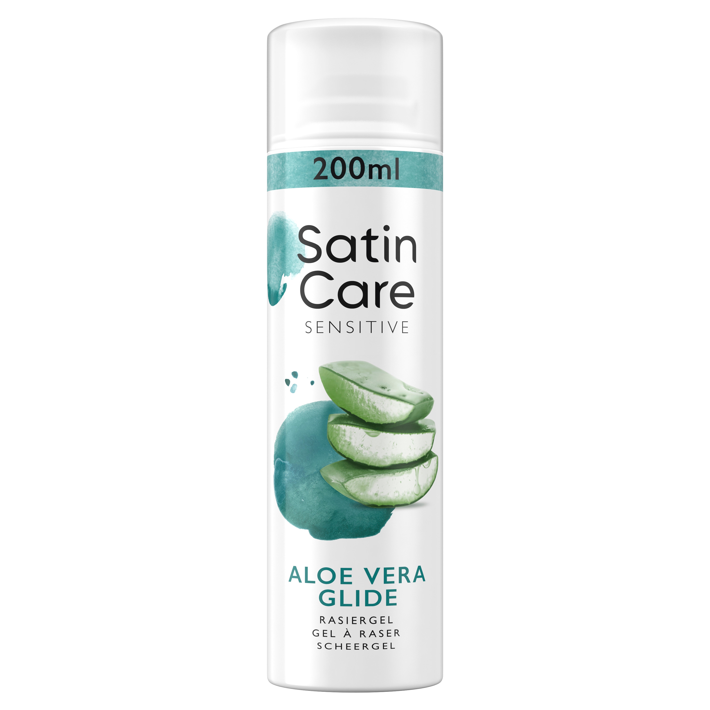 Produktbild von Gillette - Satin Care Gel Aloe Vera 200 ml