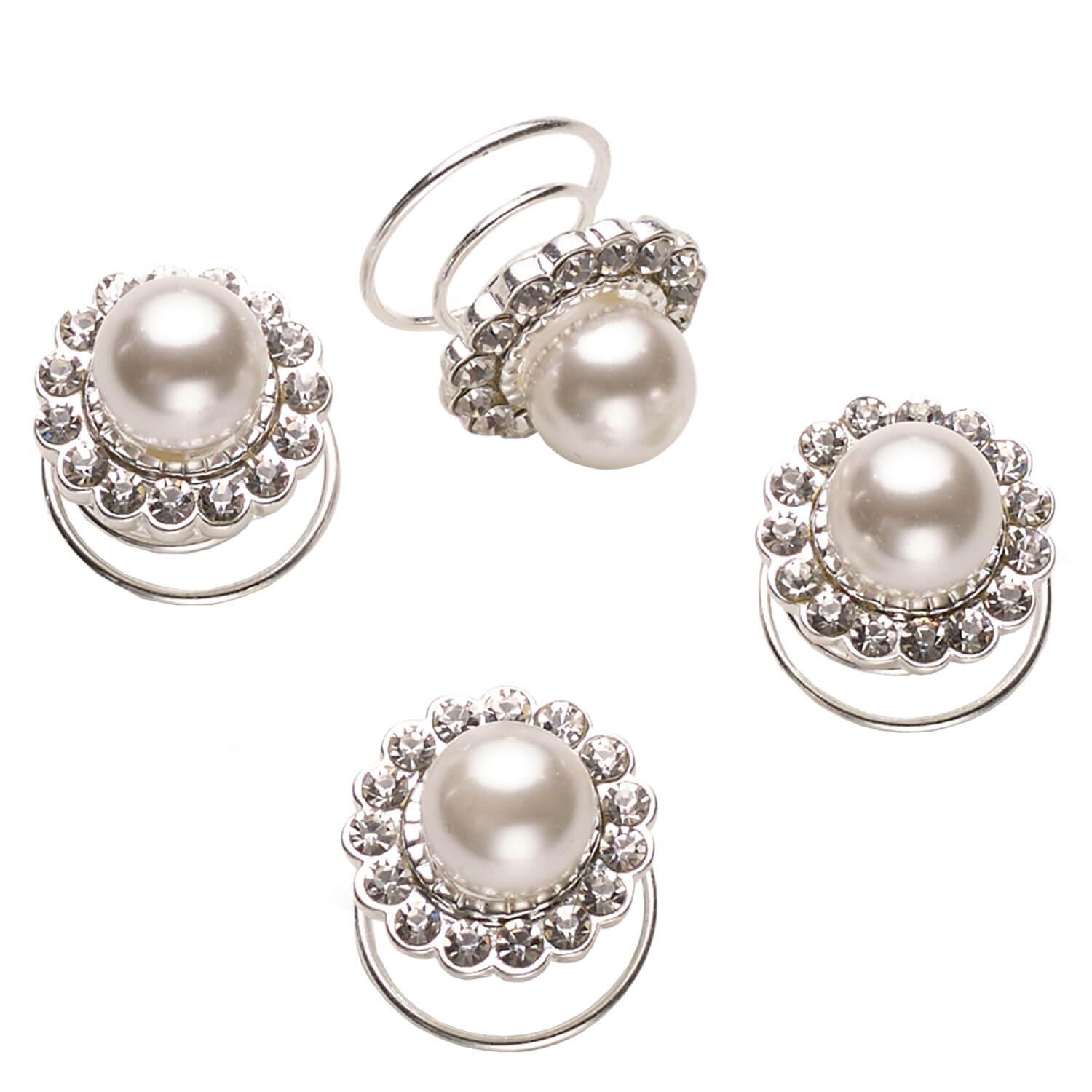 Celebride - Curlies With Pearls And Rhinestones