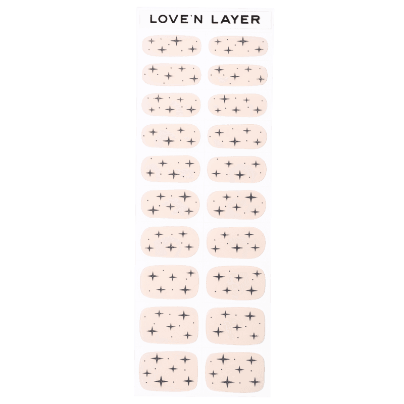 LoveNLayer - Starburst Shiny Silver