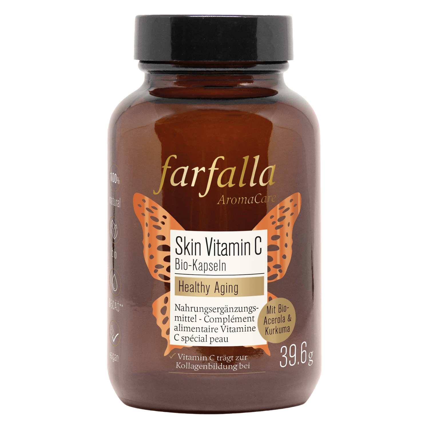 Produktbild von Farfalla Care - Skin Vitamin C Bio-Kapseln