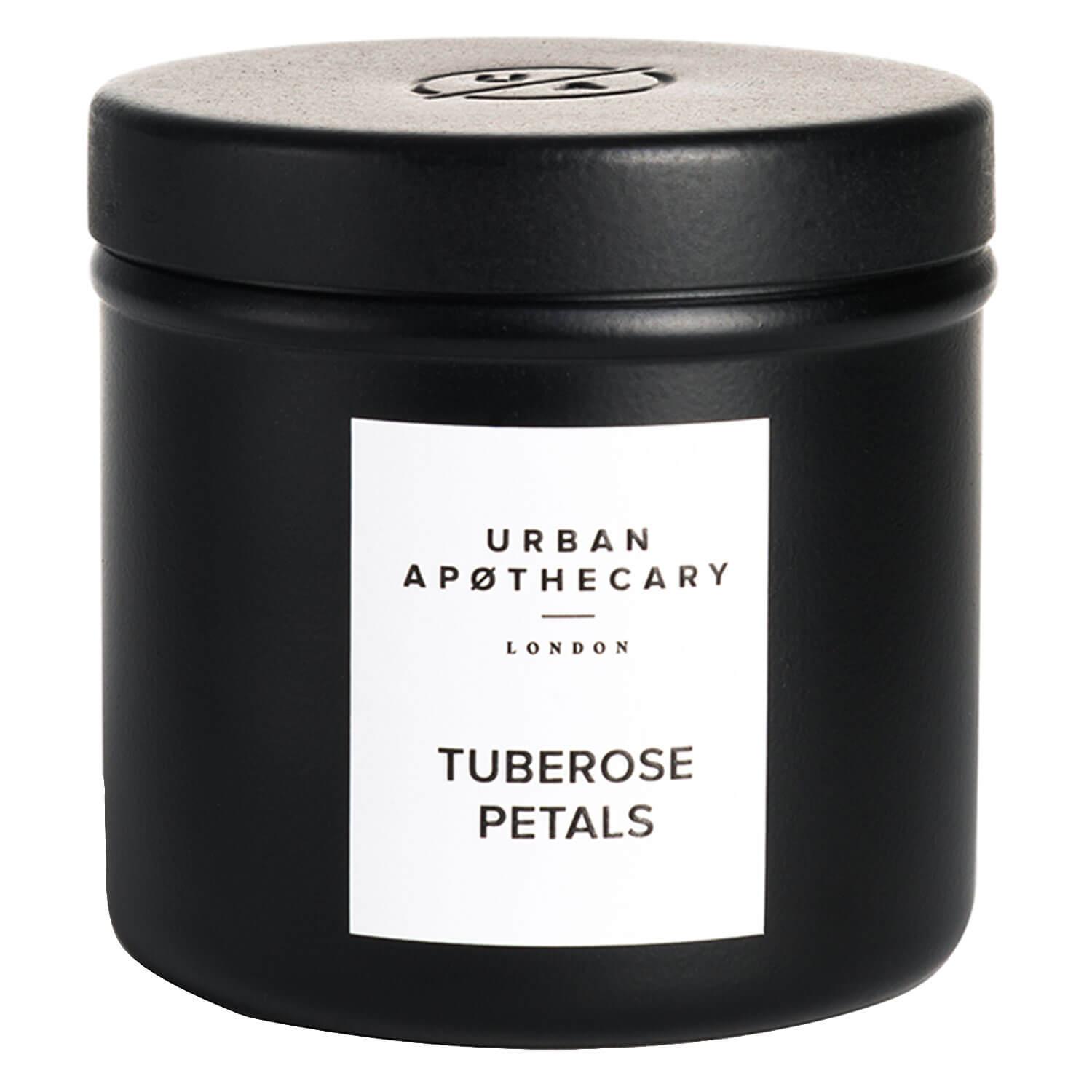 Urban Apothecary - Luxury Iron Travel Candle Tuberose Petals