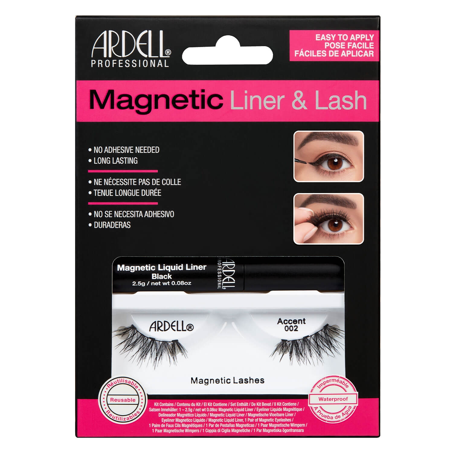 Product image from Ardell Magnetic - Liquid Liner & Lash Accent 002