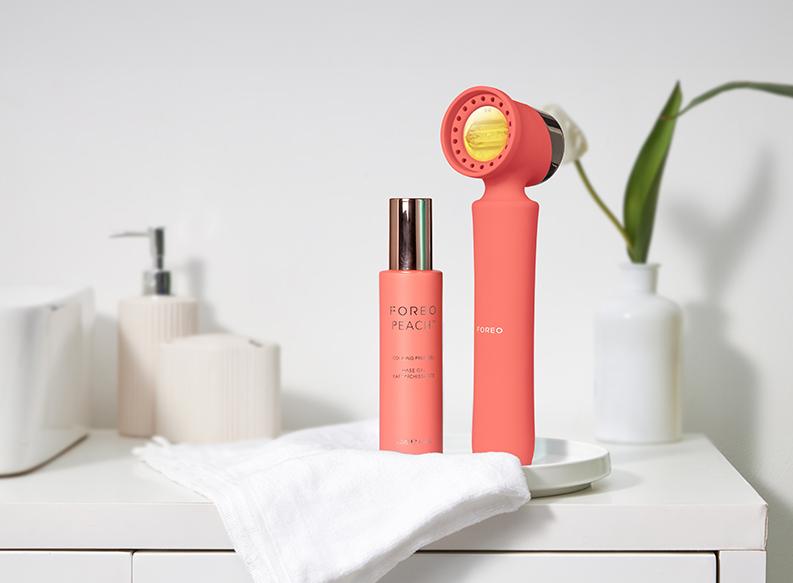 <strong>Smooth skin with Foreo Peach 2</strong><br>