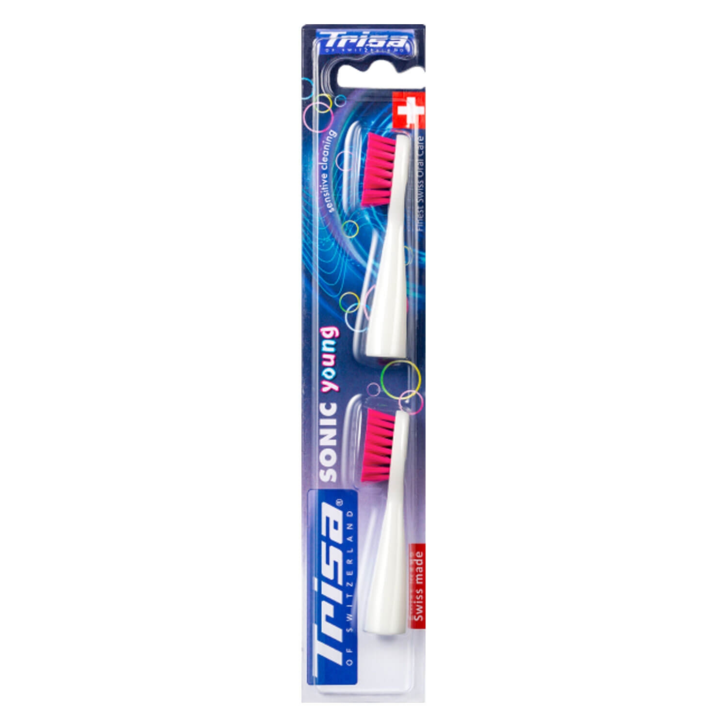 Product image from Trisa Oral Care - Ersatzset Sonic Young Soft Pink
