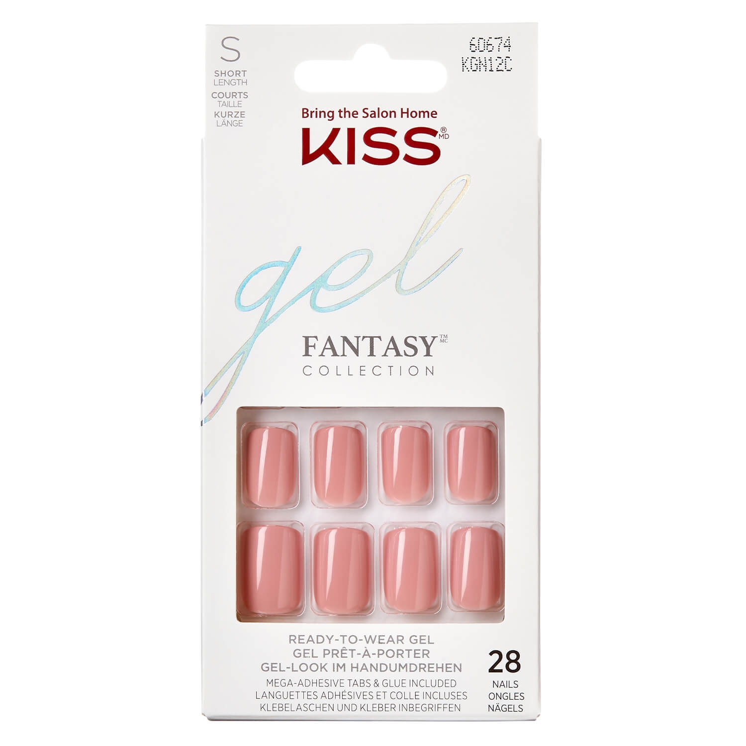 Produktbild von KISS Nails - Gel Fantasy Nails Ribbons