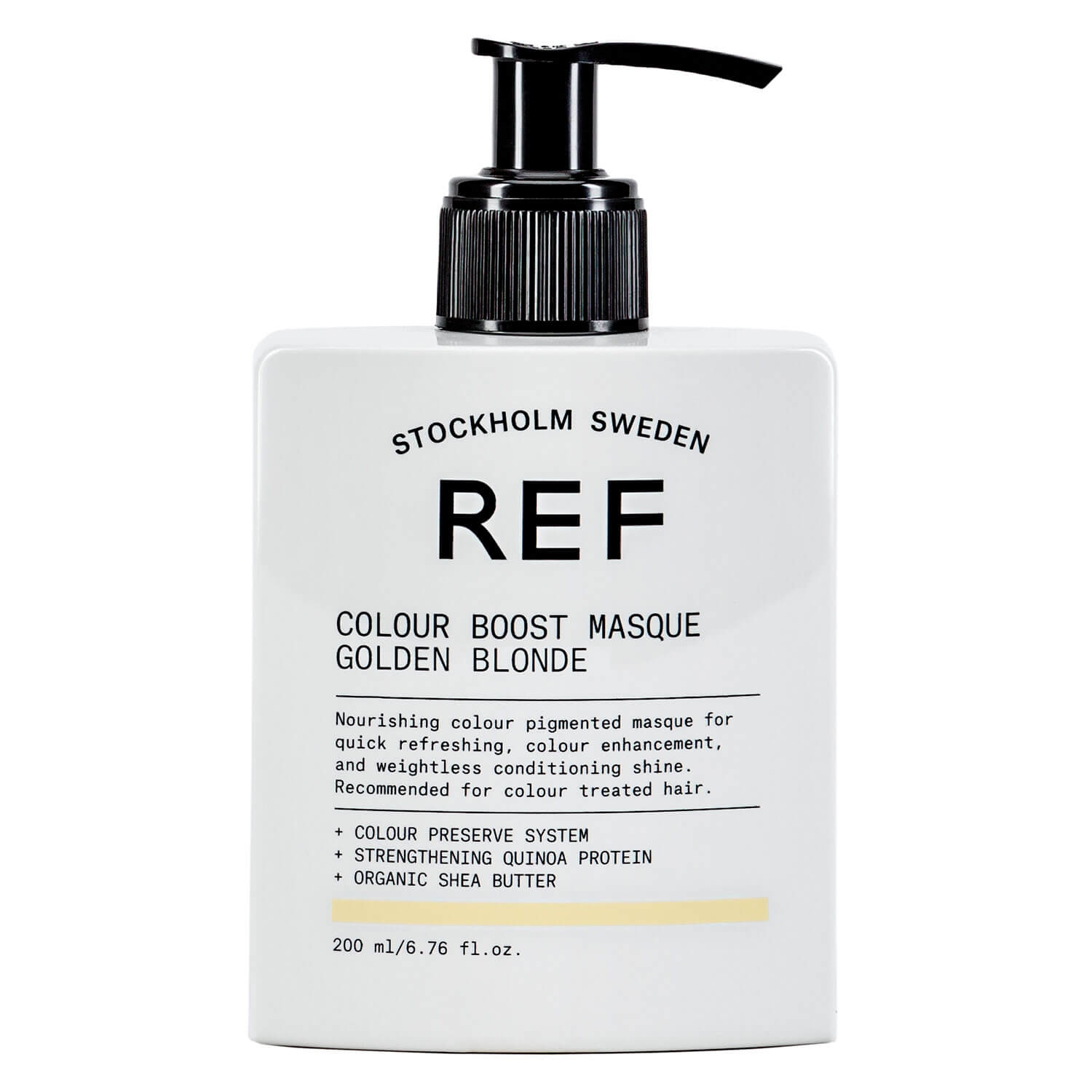 Product image from REF Treatment - Colour Boost Masque Golden Blonde