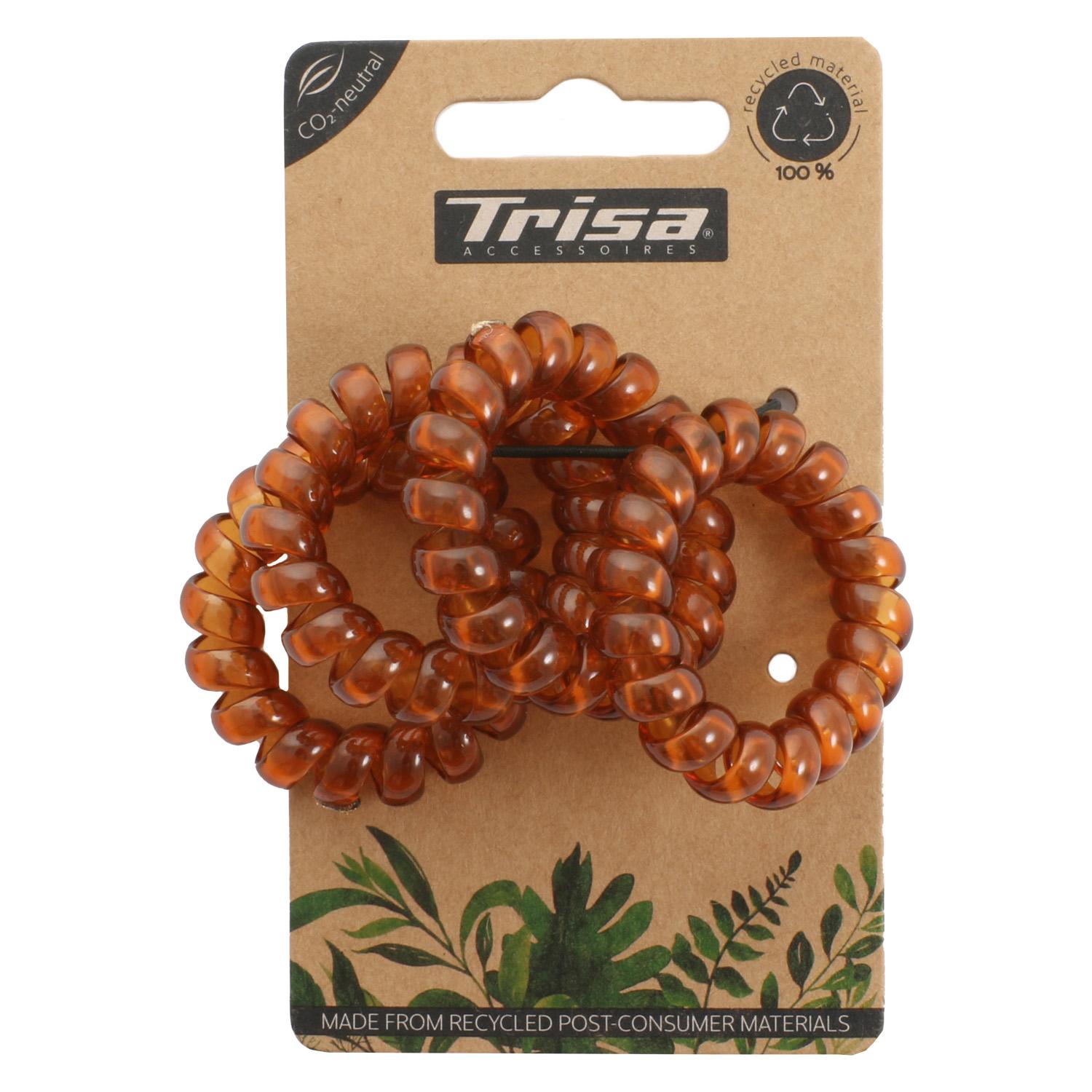 TRISA Hair - ECO Elastique à Spirale Marron