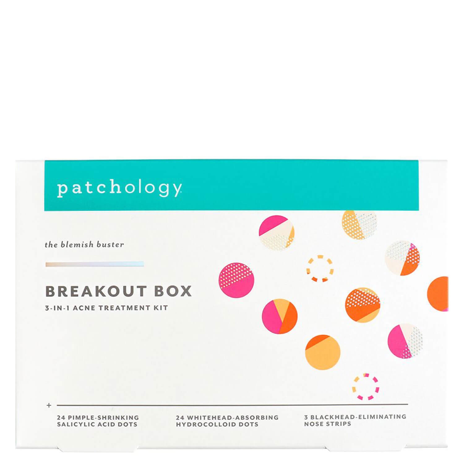 Product image from patchology Kits - Breakout Box 3-In-1 Acne Treatment Kit