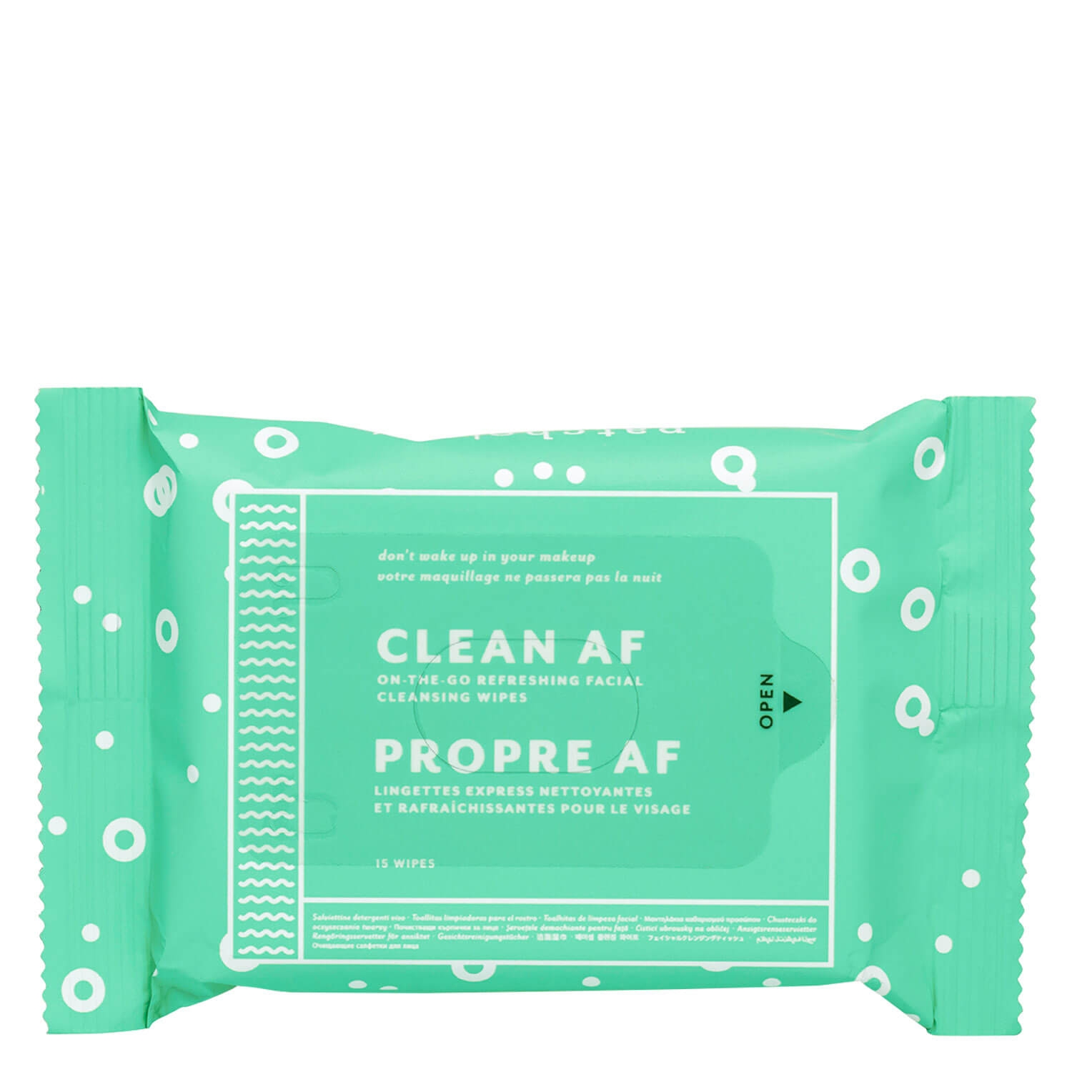 Produktbild von Daily Essentials - Clean AF Facial Cleansing Wipes